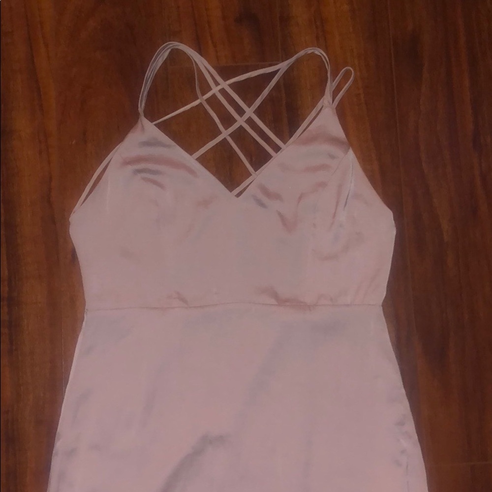 Forever 21 contemporary Dusty pink maxi dress